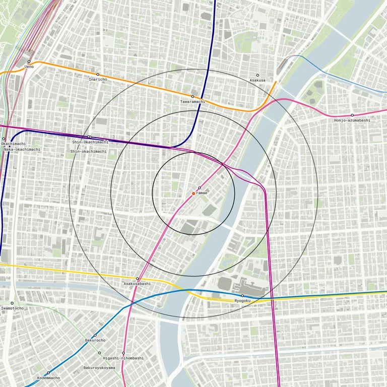 Map of Kuramae